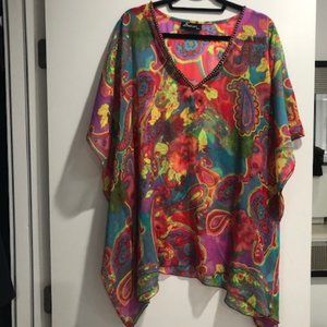 Samsara Multi color Swim Coverup
